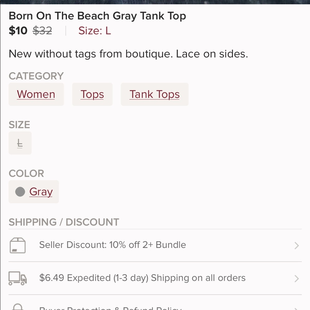 Tank Top - Picture 5 of 5